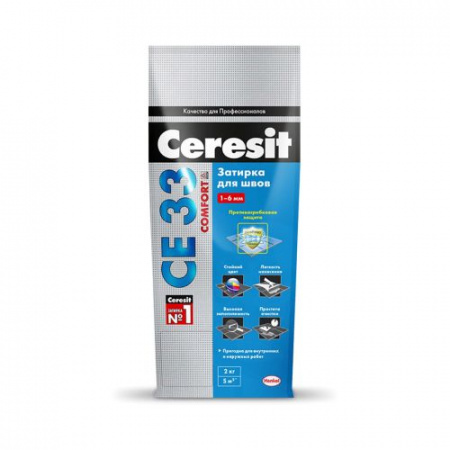 Затирка д/плитки 2-5мм S(жасмин)СЕ 33/2 Церезит