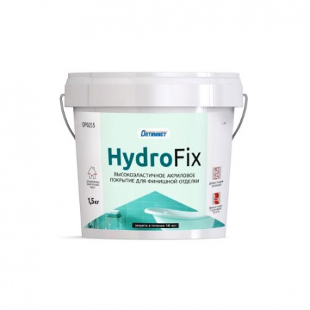 Оптимист HydroFix 3,5кг. (С407) - кровельная мастика для гидроизоляции