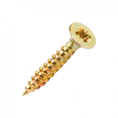Саморез универсальный 4,0х16 желтый цинк 